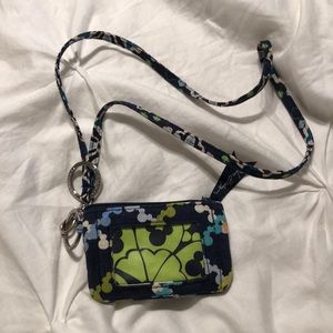Vera Bradley lanyard zipper ID case Disney